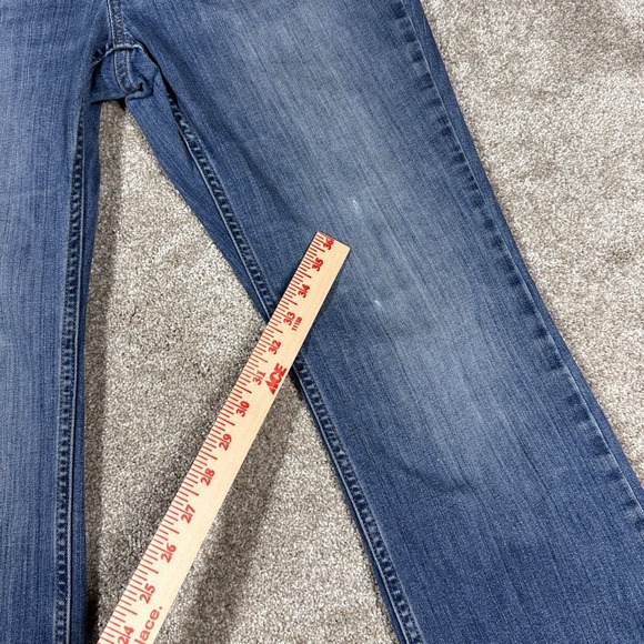 Duluth Flex Daily Denim Jeans Women's size 10 33 Mid Rise Bootcut 31"W 31"L WORK - Picture 10 of 16